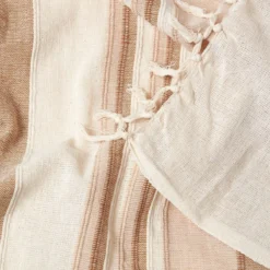 Tagesdecke Morocco Beige Gestreift, 255 X 360 Cm -Homescapes Sale Haus 05 sf1164a morocco beige throw