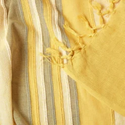 Tagesdecke Morocco, Gelb Gestreift, 255 X 360 Cm 12 Tagesdecke Morocco, Gelb Gestreift, 255 X 360 Cm -Homescapes Sale Haus 05 sf1295a morocco yellow throw