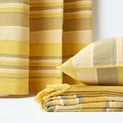 Tagesdecke Morocco, Gelb Gestreift, 255 X 360 Cm 13 Tagesdecke Morocco, Gelb Gestreift, 255 X 360 Cm -Homescapes Sale Haus 06 sf1295a morocco yellow throw