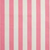 Stoff Meterware Rosa Weiss Breite Streifen 150 Cm Breite