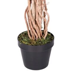 Kunstbaum Ficus Benjamini Grün Weiß 122 Cm 7 Kunstbaum Ficus Benjamini Grün Weiß 122 Cm -Homescapes Sale Haus ap1196 image 4