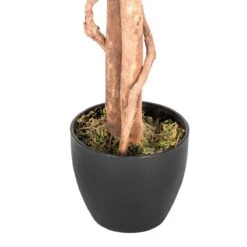 Kunstbaum Capensia Rot Grün 122 Cm 9 Kunstbaum Capensia Rot Grün 122 Cm -Homescapes Sale Haus ap1203 red and green artificial capensia tree with real wood trunk image 5