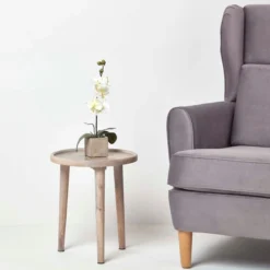 Kunstblume Orchidee Weiß In Stein Topf 40 Cm 11 Kunstblume Orchidee Weiß In Stein Topf 40 Cm -Homescapes Sale Haus ap1246 06