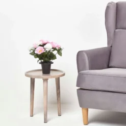 Künstliche Blumen In Babyrosa Und Weiß In Einem Grabvasen -Homescapes Sale Haus ap1283b 06