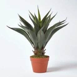 Kunstpflanze 'Century Plant' Agave Americana Im Topf, 60 Cm