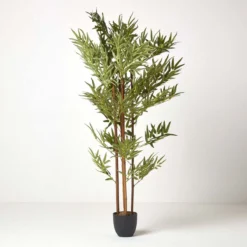 Kunstbaum Grün Bambus Im Topf, 155 Cm -Homescapes Sale Haus ap1292 05
