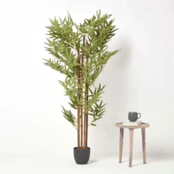 Kunstbaum Grün Bambus Im Topf, 155 Cm -Homescapes Sale Haus ap1292 06