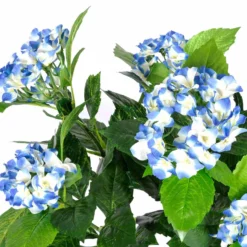Kunstpflanze Blau 'Hortensie' Im Topf, 70 Cm -Homescapes Sale Haus ap1296a image 2