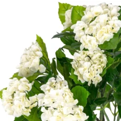Kunstpflanze Creme 'Hortensie' Im Topf, 85 Cm -Homescapes Sale Haus ap1297b image 2 1