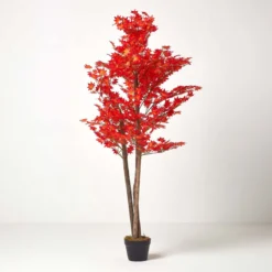 Kunstbaum Rot/Orange 'Ahornbaum', 160 Cm -Homescapes Sale Haus ap1299 05