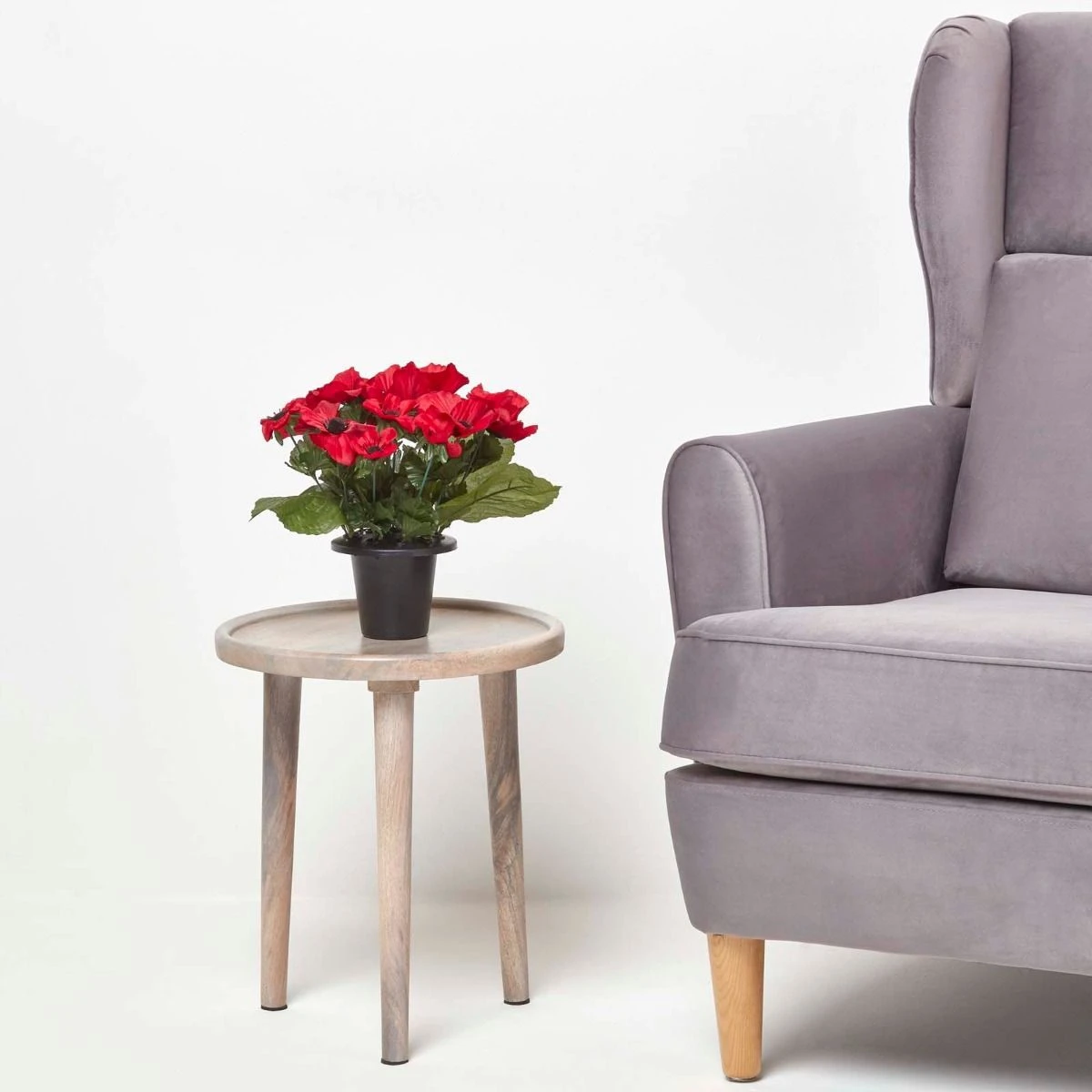 Grabschmuck Mohnblume Rot 6 Grabschmuck Mohnblume Rot – Bild 6