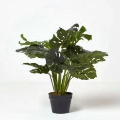 Monstera Kunstpflanze Im Topf - 60 Cm -Homescapes Sale Haus ap1522 05
