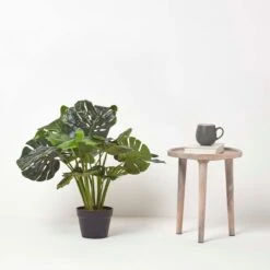 Monstera Kunstpflanze Im Topf - 60 Cm -Homescapes Sale Haus ap1522 06
