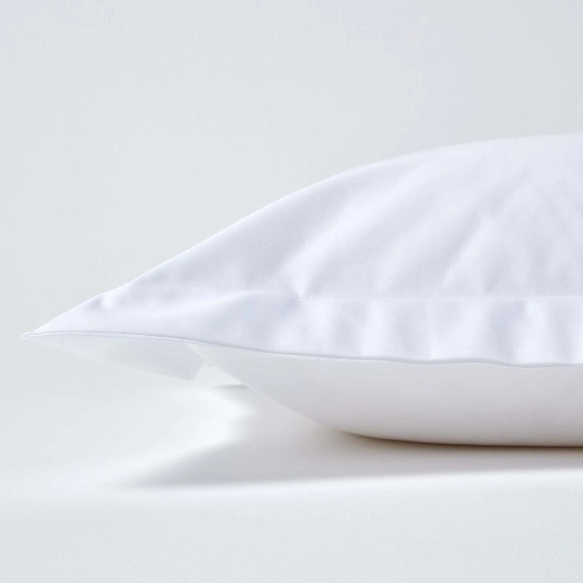 Kissenbezug 48 X 74 Cm Mit Stehsaum – Weiß, ägyptische Baumwolle, Fadendichte 1000 2 Kissenbezug 48 X 74 Cm Mit Stehsaum – Weiß, ägyptische Baumwolle, Fadendichte 1000 – Bild 2