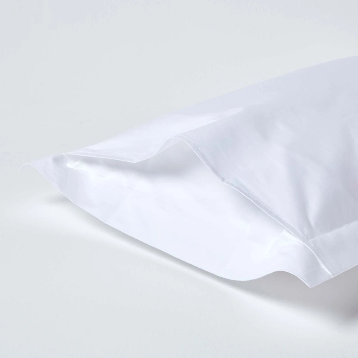 Kissenbezug 48 X 74 Cm Mit Stehsaum – Weiß, ägyptische Baumwolle, Fadendichte 1000 3 Kissenbezug 48 X 74 Cm Mit Stehsaum – Weiß, ägyptische Baumwolle, Fadendichte 1000 – Bild 3