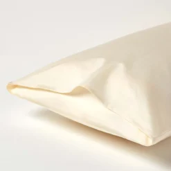 Bio Kissenbezug 48 X 74 Cm – Creme-vanille, 100% Bio-Baumwolle -Homescapes Sale Haus bl1203 03 1