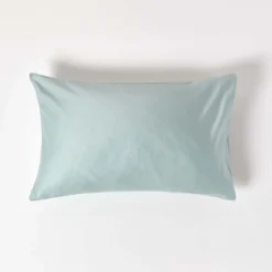 Bio Kissenbezug 48 X 74 Cm – Hellblau, 100% Bio-Baumwolle