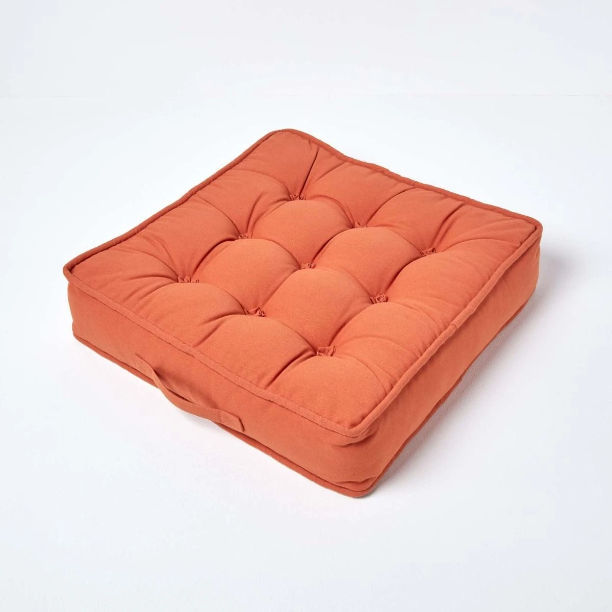 Komfortables Sesselkissen Mit Baumwollbezug – Sitzkissen Terracotta, 50 X 50 Cm 2 Komfortables Sesselkissen Mit Baumwollbezug – Sitzkissen Terracotta, 50 X 50 Cm – Bild 2