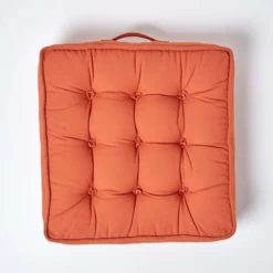 Komfortables Sesselkissen Mit Baumwollbezug – Sitzkissen Terracotta, 50 X 50 Cm 9 Komfortables Sesselkissen Mit Baumwollbezug – Sitzkissen Terracotta, 50 X 50 Cm -Homescapes Sale Haus cu1116 03