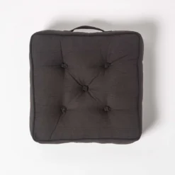 Sitzkissen Stuhlkissen Rajput Schwarz -Homescapes Sale Haus cu1153 03