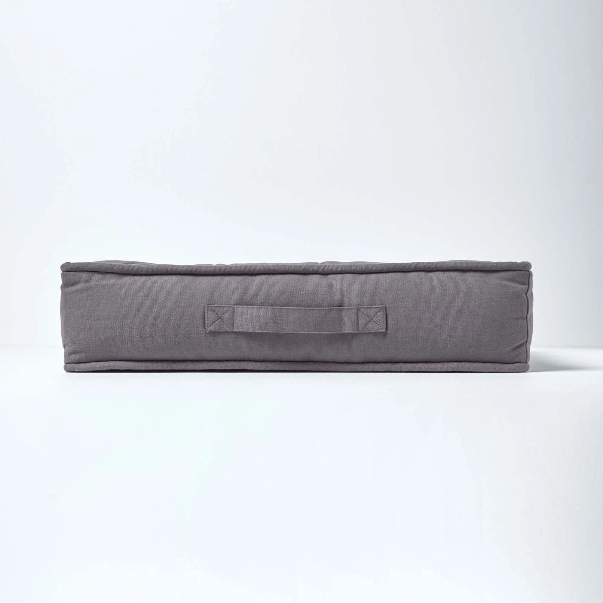 Dickes Sitzkissen 50 X 50 Cm Schiefergrau – Bequemes Sesselkissen Mit Baumwollbezug 5 Dickes Sitzkissen 50 X 50 Cm Schiefergrau – Bequemes Sesselkissen Mit Baumwollbezug – Bild 5