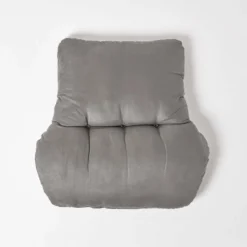 Rückenkissen Grau – Rückenstützkissen 68 X 58 Cm Mit Velours-Bezug 8 Rückenkissen Grau – Rückenstützkissen 68 X 58 Cm Mit Velours-Bezug -Homescapes Sale Haus cu1230 03 1