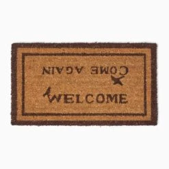 Wende Fussmatte Welcome - Come Again 100% Kokosfaser
