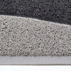 Fußmatte Grauer Hund, PVC, 73cm X 44cm -Homescapes Sale Haus dm1138 03