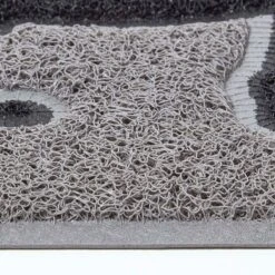 Fußmatte Schwarze Katze, PVC, 73cm X 44cm -Homescapes Sale Haus dm1139 03