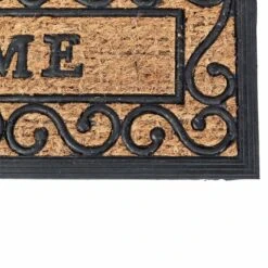 Fußmatte - Welcome - Schwarz/Braun 6 Fußmatte - Welcome - Schwarz/Braun -Homescapes Sale Haus dm1156 c
