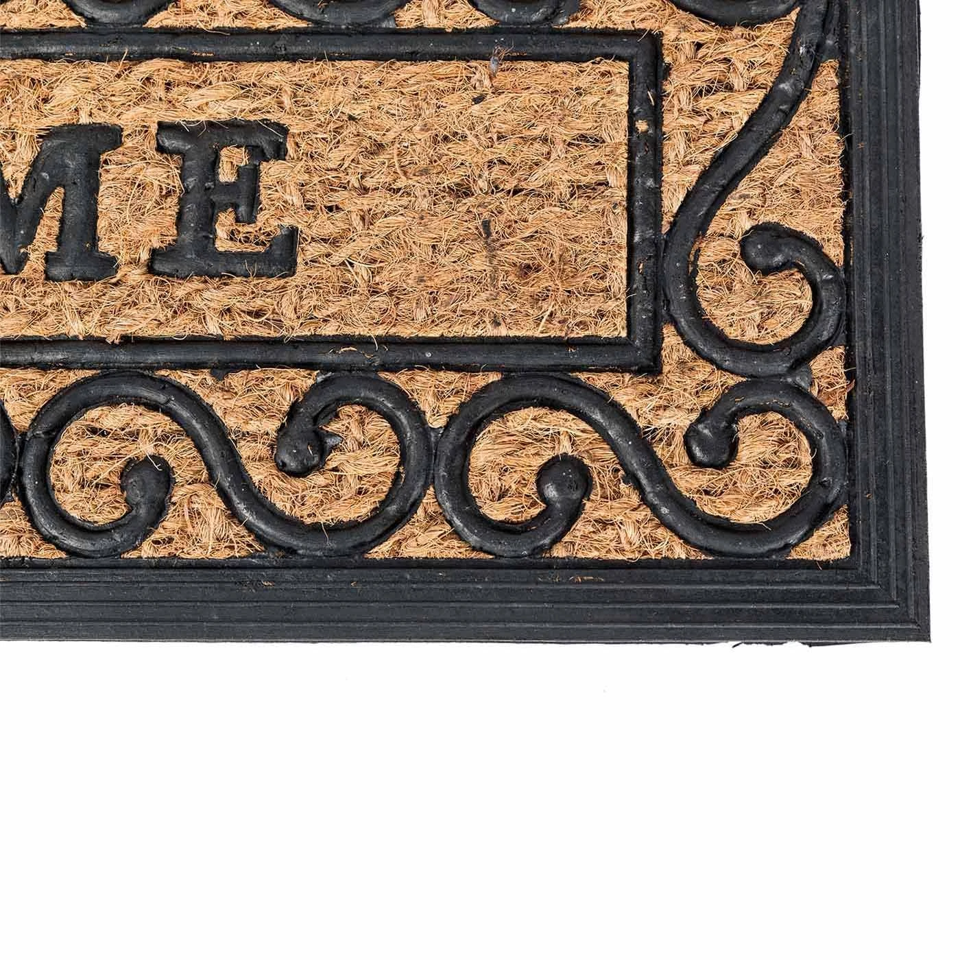 Fußmatte - Welcome - Schwarz/Braun 3 Fußmatte - Welcome - Schwarz/Braun – Bild 3