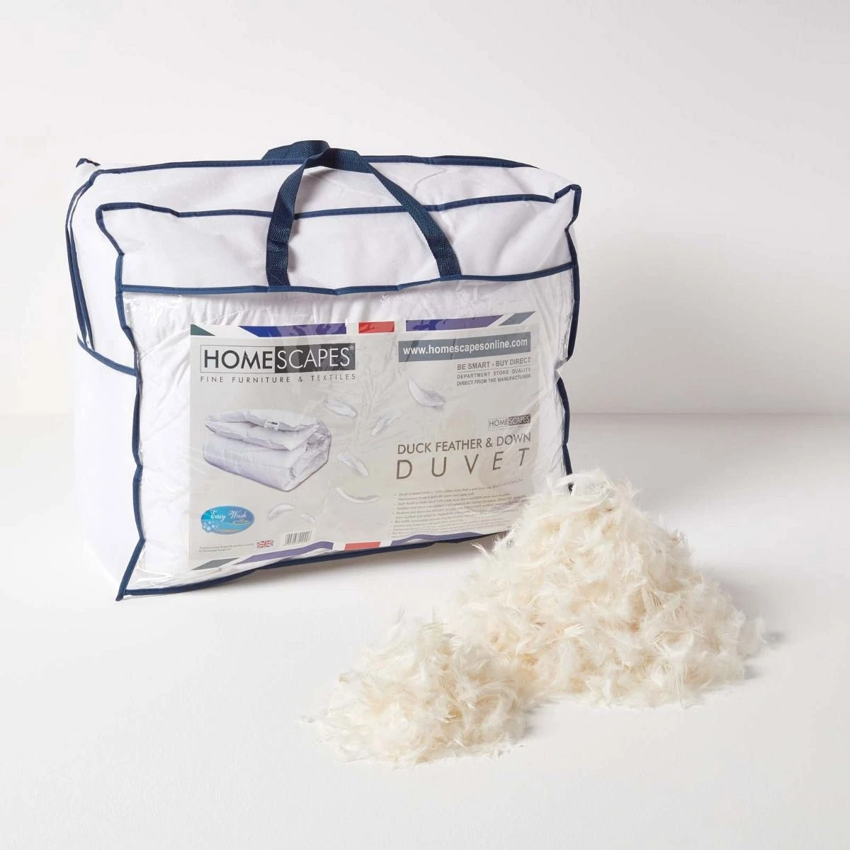 Extra Warme Winterdecke Wärmeklasse 5-6, Federbettdecke Mit Entenfedern Und -Daunen 5 Extra Warme Winterdecke Wärmeklasse 5-6, Federbettdecke Mit Entenfedern Und -Daunen – Bild 5