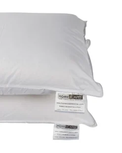 Medium - Weiches Kopfkissen, 48cm X 74cm, 100% Maulbeerseide, 2 Stück -Homescapes Sale Haus dp1271 c 1