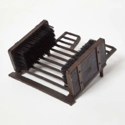 Stiefelknecht Aus Gußeisen, Mit Bürsten, 22 X 25.4 X 11.7 Cm