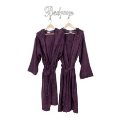 Violetter Frotté-Bademantel Mit Kapuze -Homescapes Sale Haus httpsimages.vikkit.co .ukamazon newbathbathrobesnew imgbt1255bt1255 7