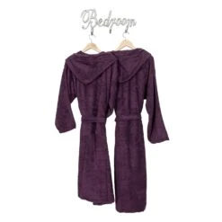 Violetter Frotté-Bademantel Mit Kapuze -Homescapes Sale Haus httpsimages.vikkit.co .ukamazon newbathbathrobesnew imgbt1255bt1255 8