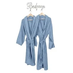 Blauer Frotté-Bademantel Mit Schalkragen -Homescapes Sale Haus httpsimages.vikkit.co .ukamazon newbathbathrobesnew imgbt1263bt1263 6