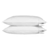 2 Kopfkissen 48 X 74 Cm Im Set, Federkissen Mit 100% Entenfeder-Füllung