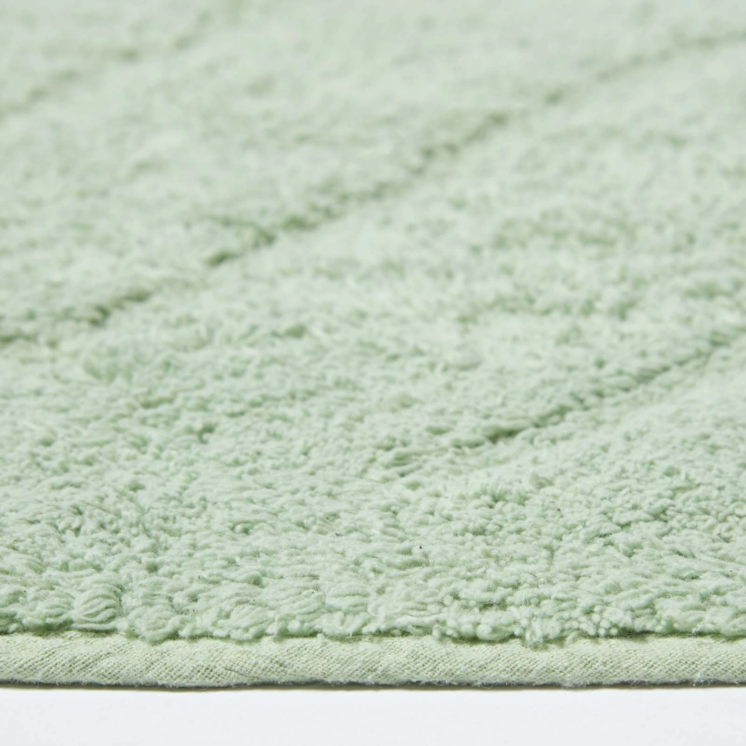 2 Teiliges Luxus Badematten Set 100% Baumwolle Lindgrün 5 2 Teiliges Luxus Badematten Set 100% Baumwolle Lindgrün – Bild 5