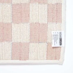 Karierte Rutschfeste Badematte 100% Baumwolle, Altrosa Und Weiß 9 Karierte Rutschfeste Badematte 100% Baumwolle, Altrosa Und Weiß -Homescapes Sale Haus httpsimages.vikkit.co .ukhomescapesbathbath matsbt13405 bt1340 pink white check 100 cotton non slip bath mat