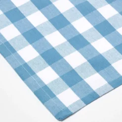 Blau Karierte Stoffservietten Aus Baumwolle Im 4er Pack -Homescapes Sale Haus kt1107 4