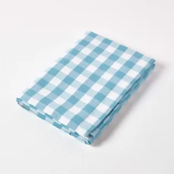 Blau Karierte Tischdecke Aus 100% Baumwolle -Homescapes Sale Haus kt1111c 05