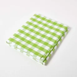 Grün Karierte Tischdecke Aus 100% Baumwolle -Homescapes Sale Haus kt1116c 05