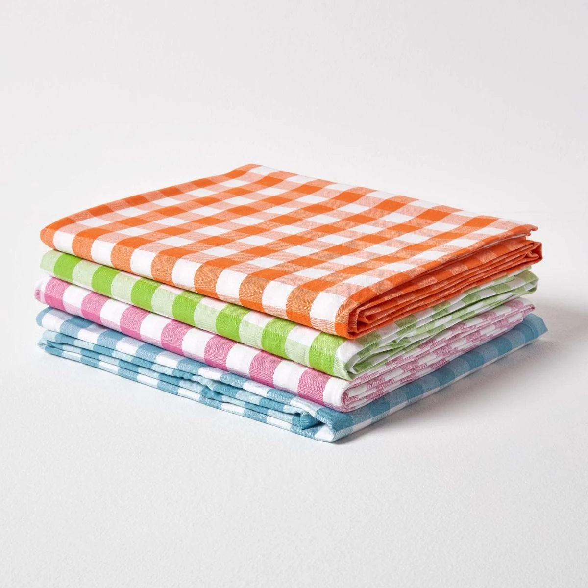 Pink Karierte Tischdecke Aus 100% Baumwolle 6 Pink Karierte Tischdecke Aus 100% Baumwolle – Bild 6