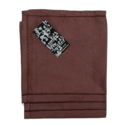 Stoffservietten Aus Baumwolle, 4er-Set, Braun