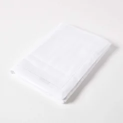 Tischdecke Aus 100% Baumwolle, Weiß -Homescapes Sale Haus kt1213c 05