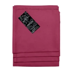 Stoffservietten Aus Baumwolle, 4er-Set, Pflaume