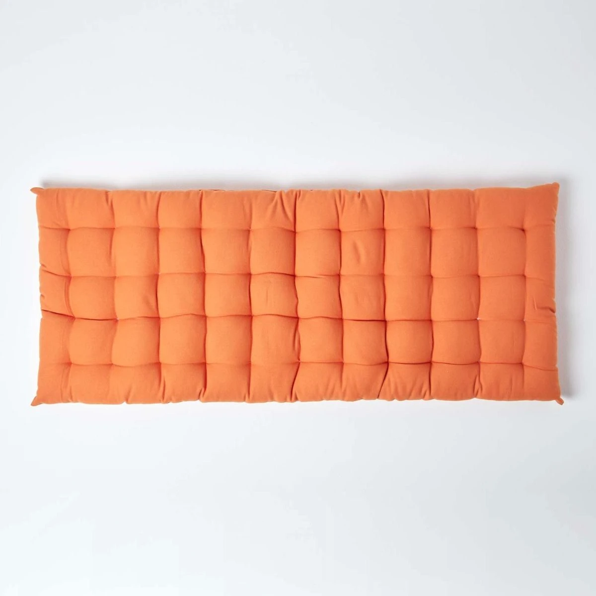 Bankauflage Orange 100% Baumwolle 2 Bankauflage Orange 100% Baumwolle – Bild 2