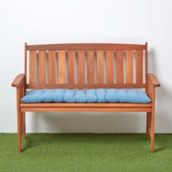 Bankauflage Blau 100% Baumwolle -Homescapes Sale Haus kt1264a 5