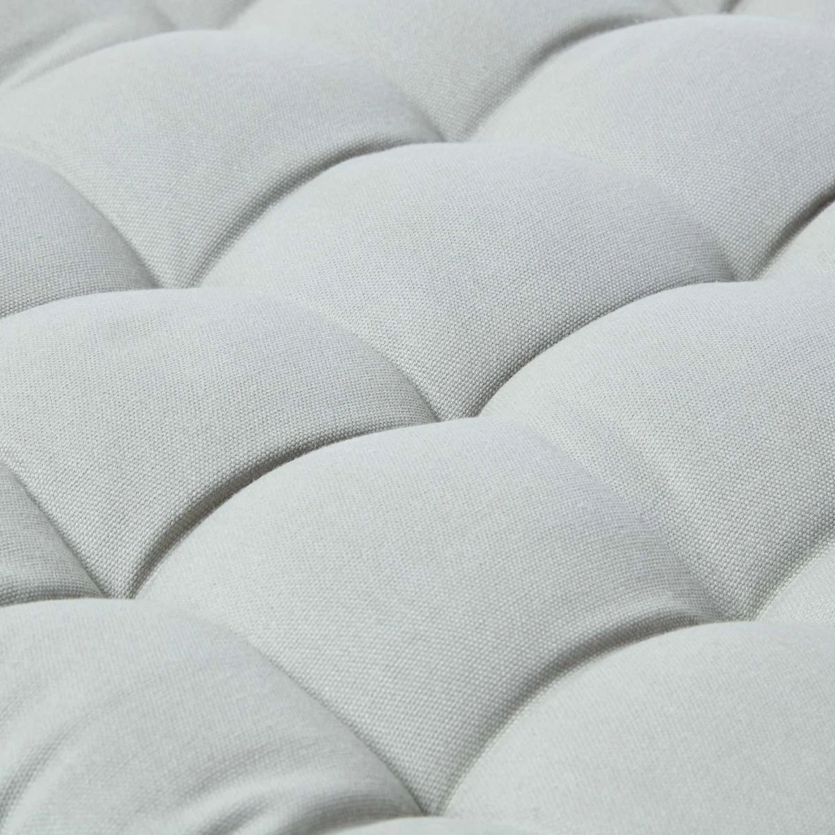 Bankauflage Grau 100% Baumwolle 3 Bankauflage Grau 100% Baumwolle – Bild 3